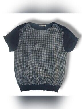 LIKE NEW See by Chloe Wool Blend Checkered Sweater, Size 10